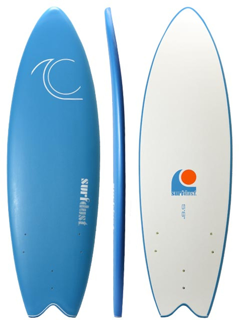 SURFDUST - Primo 5.8ft Fish - Softboard - Soft Surfboard