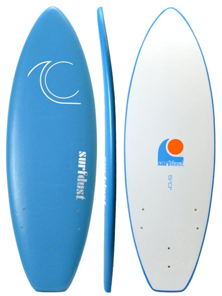 SURFDUST - Intro 5ft Soft Surfboard - Beginners Surfboard