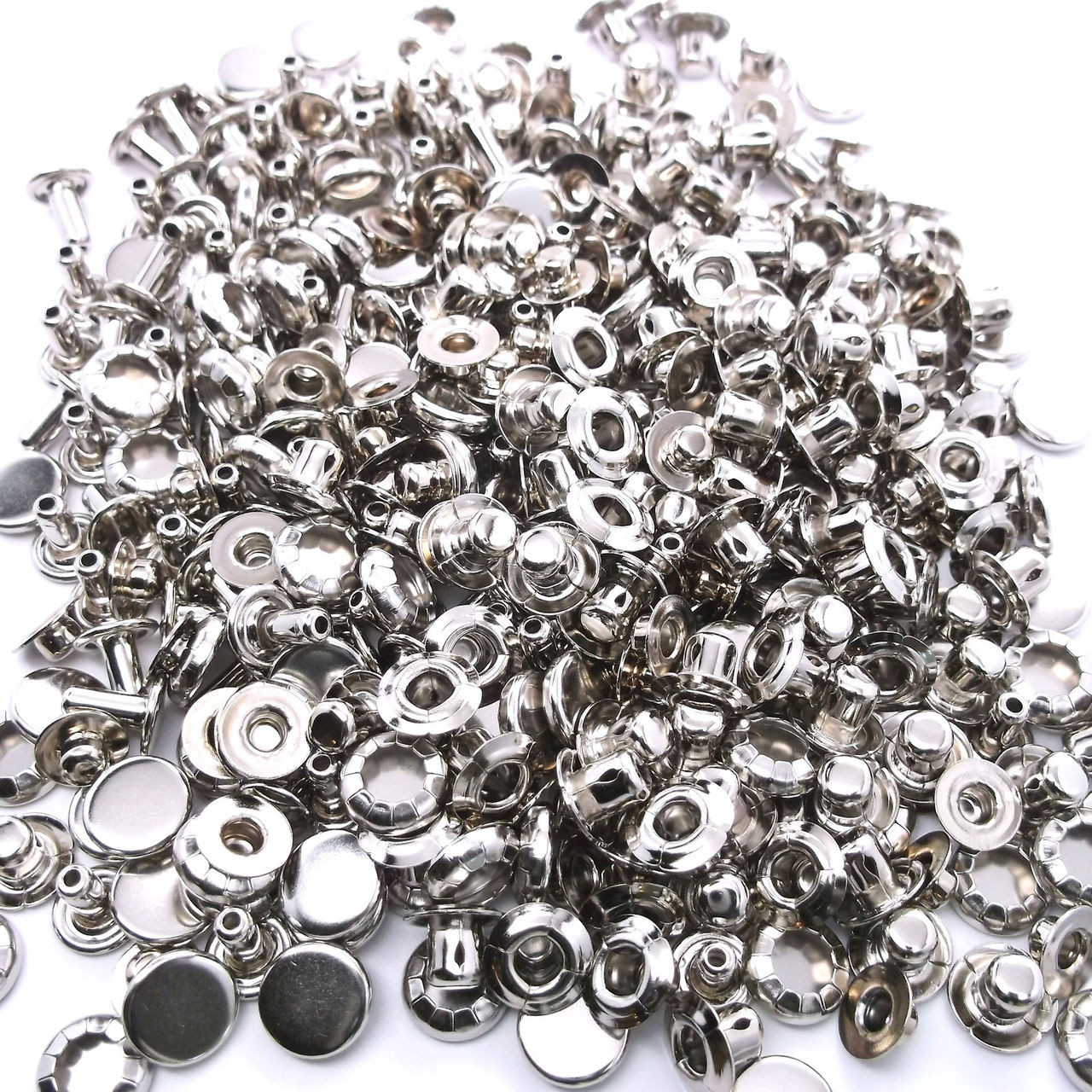 Segma Snap Fasteners All Purpose Line 16 Nickel 100 Pack 125014