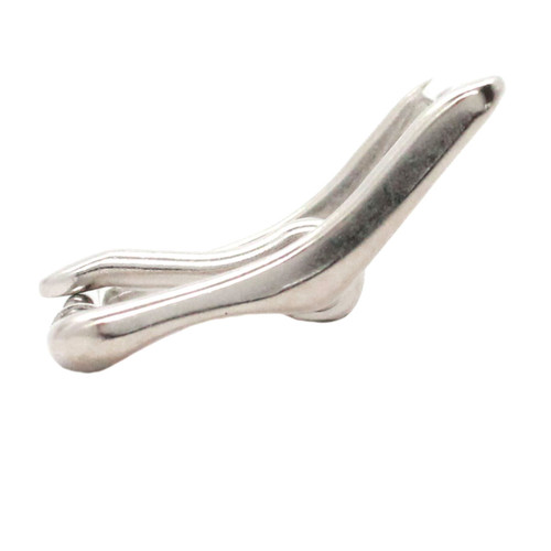 Center Bar Roller Buckle Nickel 1" Side Center Bar Roller Buckle Nickel 1" Side