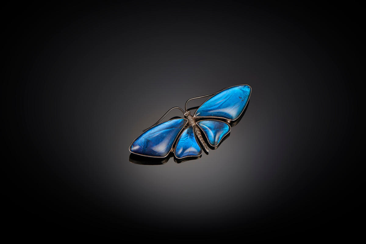 Butterfly Wing Brooch