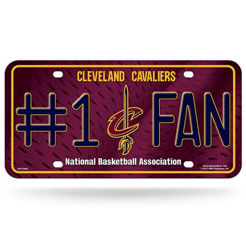 #1 Fan Metal Auto Tag #1 Fan Metal Auto Tag