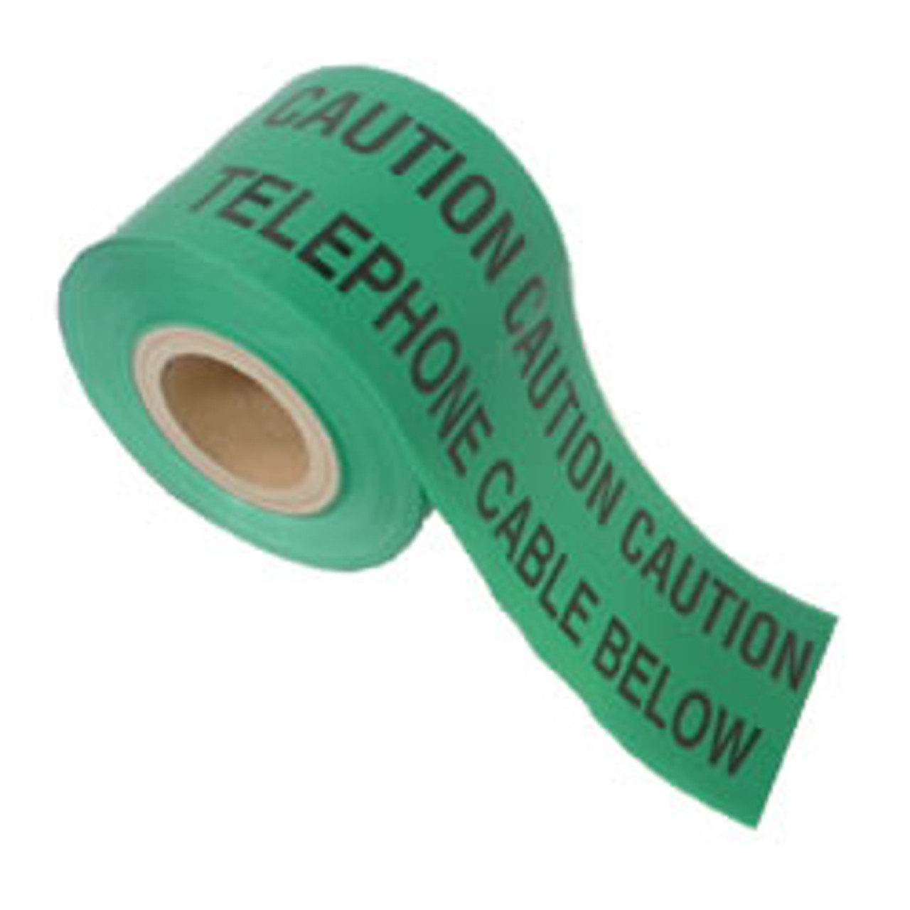 Green Fibre/Cable Warning Marker Tape JDP