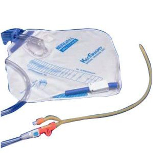 kenguard foley catheter tray with catheter 16 fr 5cc