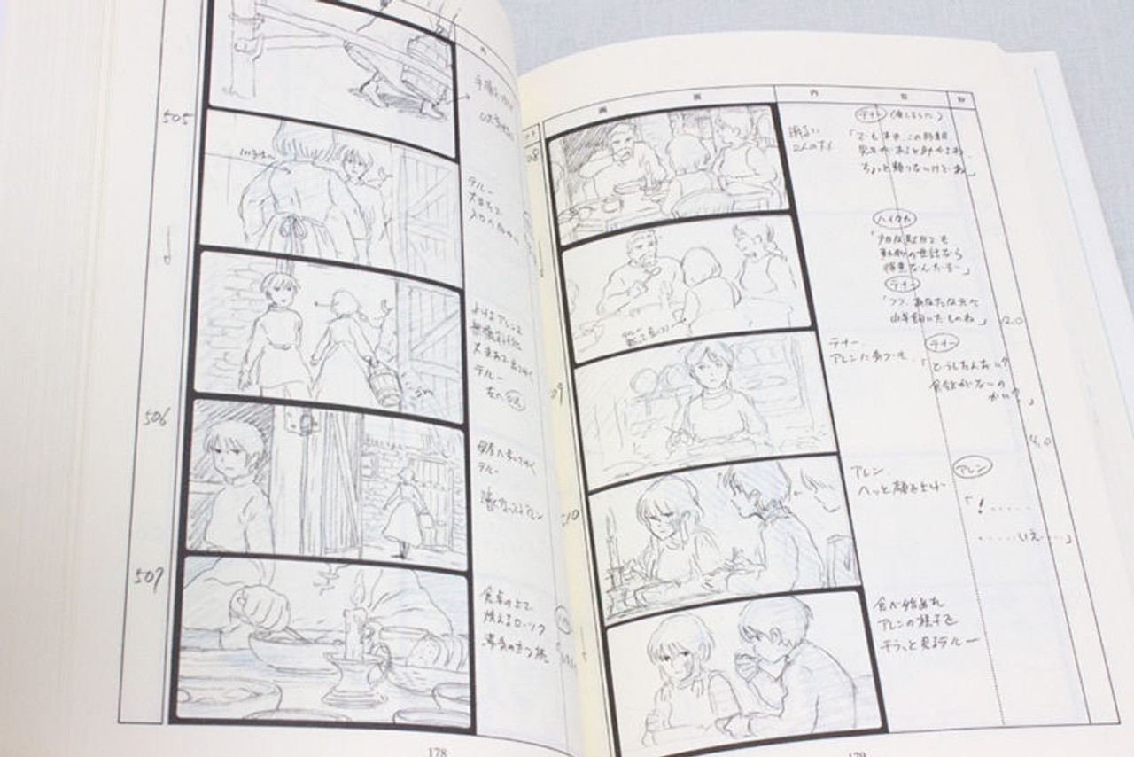 Tales from EARTHSEA Gedo Senki Ghibli Storyboards Volume 15 JAPAN ANIME ...