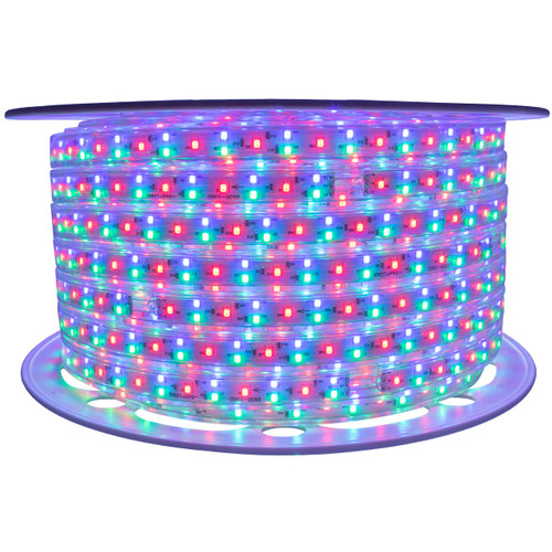 RGB Color Changing SMD LED Rope Light - 120 Volt - 148 Feet RGB Color Changing SMD LED Rope Light - 120 Volt - 148 Feet