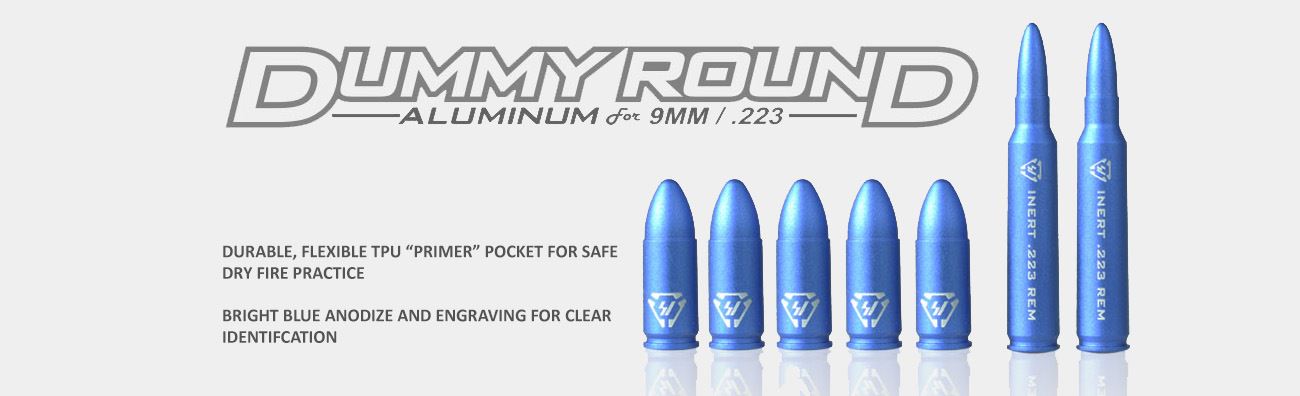 40 S&W Snap Cap / Dummy Round / Practice Ammo / Fake Bullets for Dry Firing  Polymer Made by MNS Armory Omniaplast Vector Optics A-Zoom