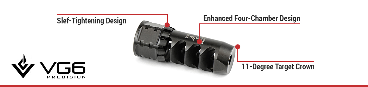 VG6 LAMBDA PRS30 Muzzle Brake