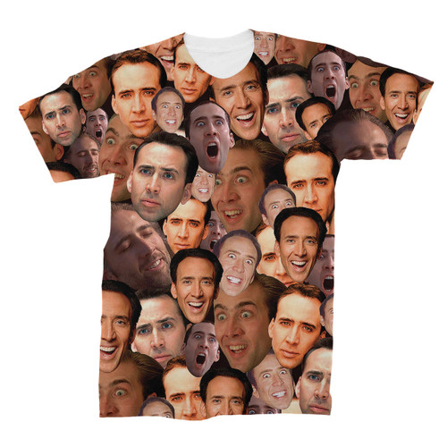 Nicolas Cage tshirt Nicolas Cage tshirt