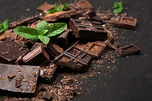 Chocolate and Peppermint leaf