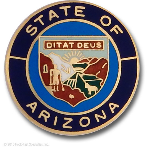 Hookfast Merit Award State Seal Arizona