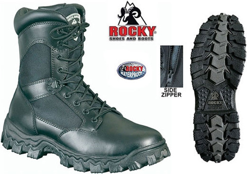 Rocky AlphaForce Side Zip WATERPROOF (SIZE 15.0 REG) CLOSEOUT 50% OFF