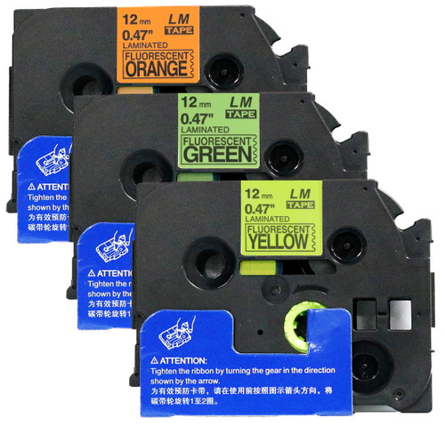 3 Tape Value Fluorescent tape Pack 3 Tape Value Fluorescent tape Pack