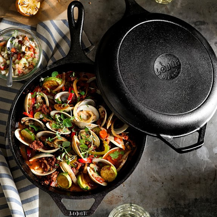 Cast Iron 3.2 Quart Combo Cooker