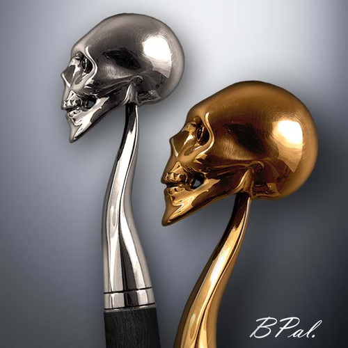 Walking stick Skull can be done from different materials and converted to the swords cane or gun cane.