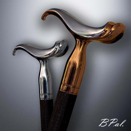 Walking cane Saddle can be done from different materials and converted to the swords cane or gun cane.