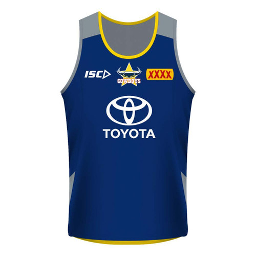 North QLD Cowboys 2018 Training Singlet North QLD Cowboys 2018 Training Singlet