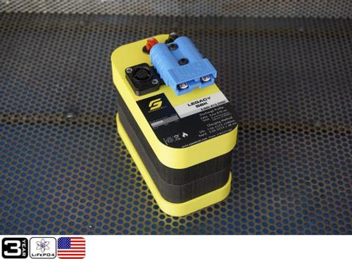 Legacy 5.0AH Superbike Battery w/ Universal Ring Terminal Harness
