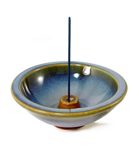 Incense Holder - Sky Blue - Shoyeido