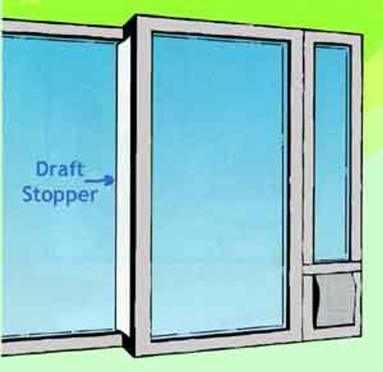Draft Stopper Weather Strip for Slider | Pet Door Store