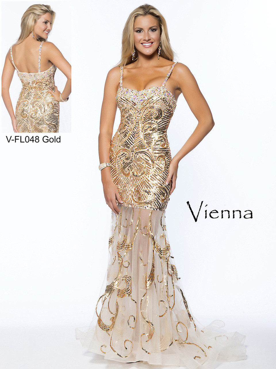 Vienna Prom Dress FL048: PromHeadquarters.com