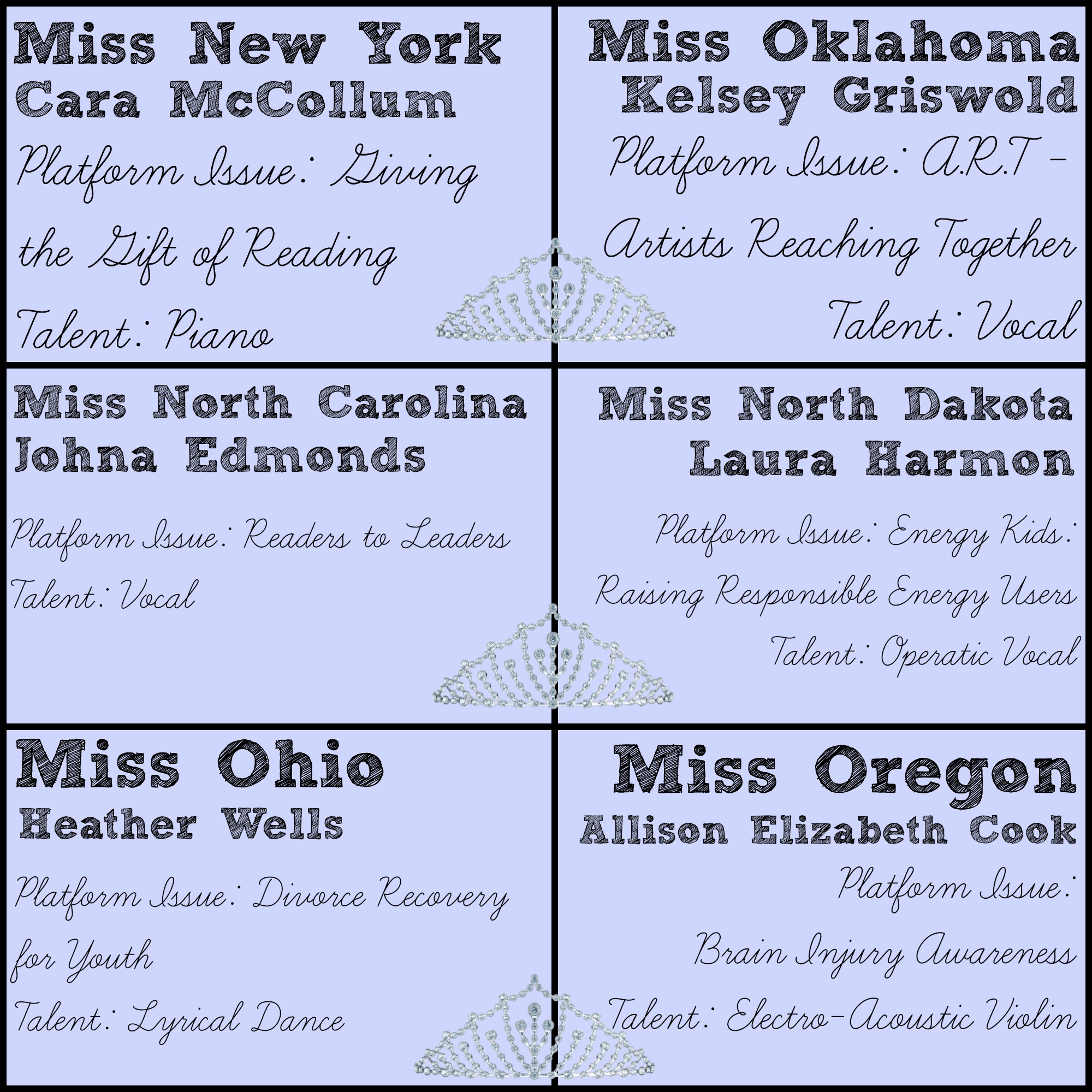 2014-Miss-America-Contestants 2014-Miss-America-Contestants