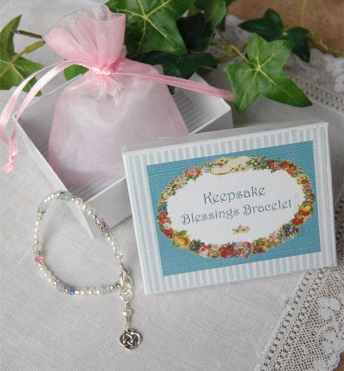 keepsake trinity knot bracelet