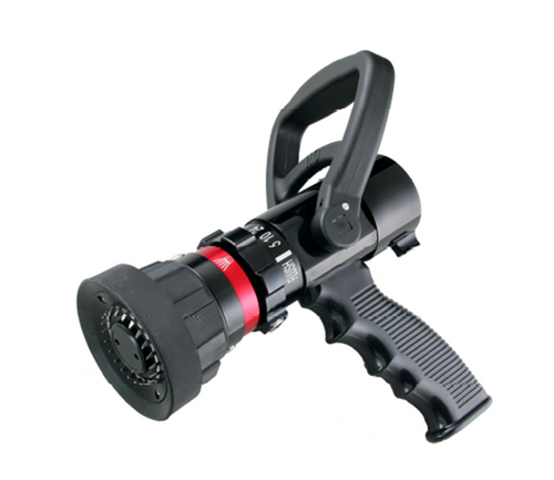 Ally 1" Selectable flow nozzle complete with pistol grip 5-10-24-40 GPM