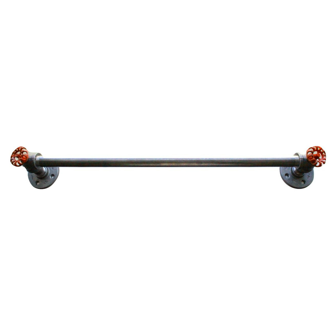 Towel Hanger Part - 28: Industrial Towel Bar Industrial Bathroom Towel Holder Black Pipe Bathroom Decor Towel Hanger Fixture, Metal