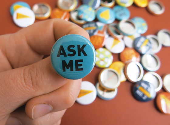 Ask Me Button