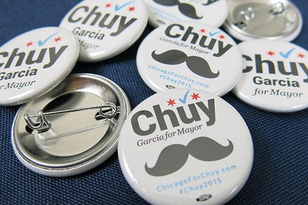 Chuy Garcia Custom Buttons