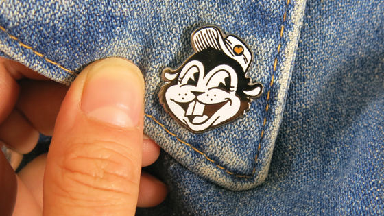 Busy Beaver Enamel Pins