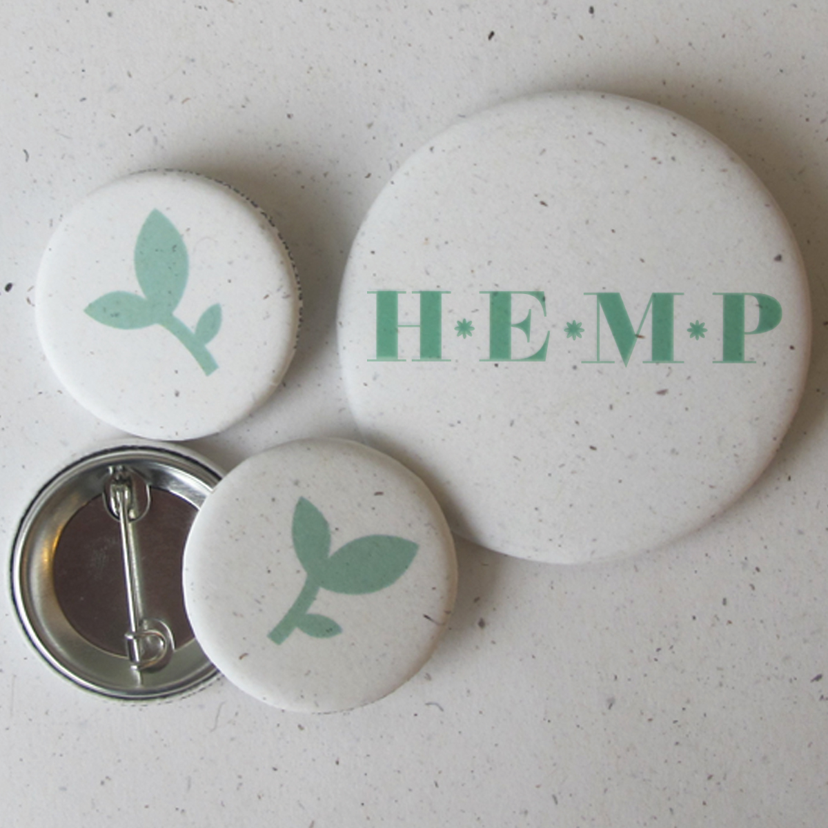 Hemp Buttons