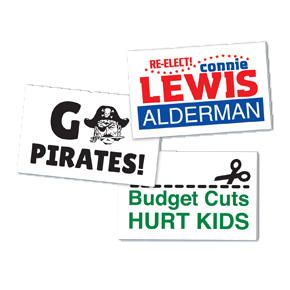 Custom Rally Signs
