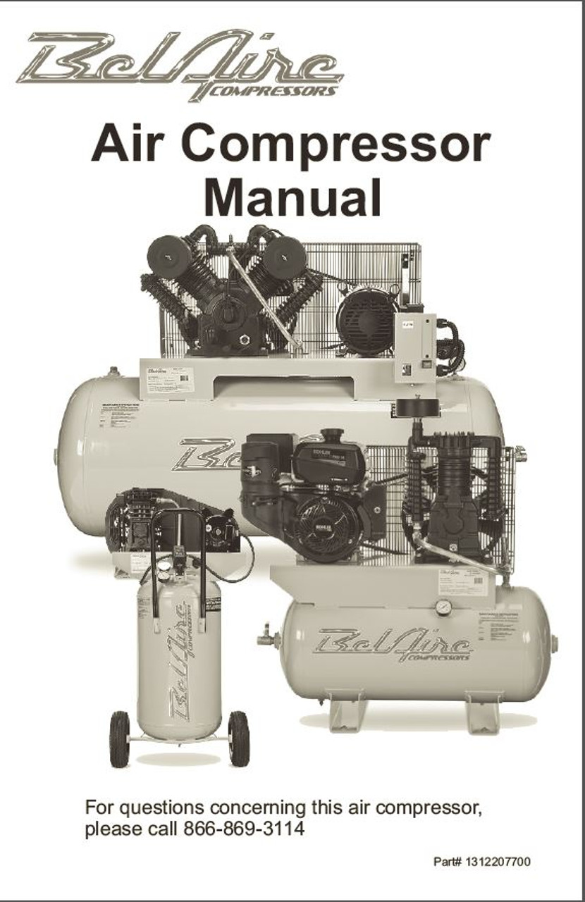 BelAire Air Compressor Manual