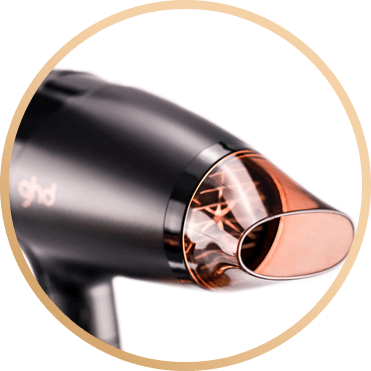 GHD FLIGHT LIMITED EDITION TRAVEL HAIRDRYER & PROTECTIVE BAG COPPER LUXE COLLECTION