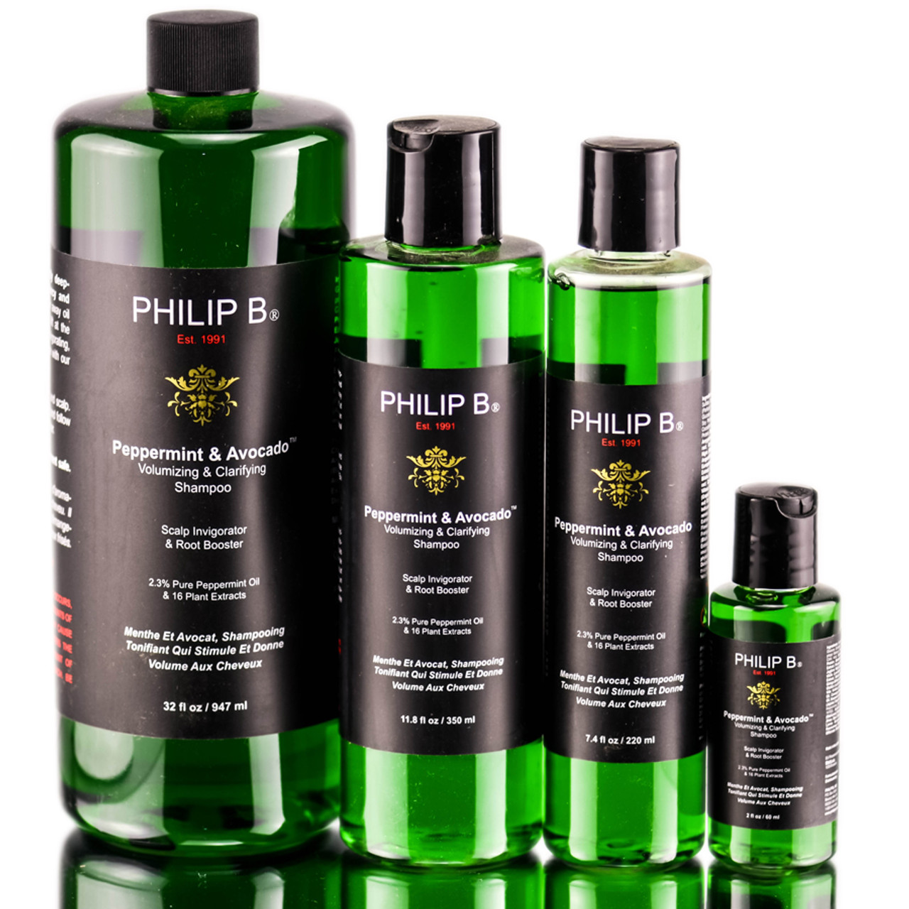 Philip B Peppermint and Avocado Volumizing & Clarifying ...