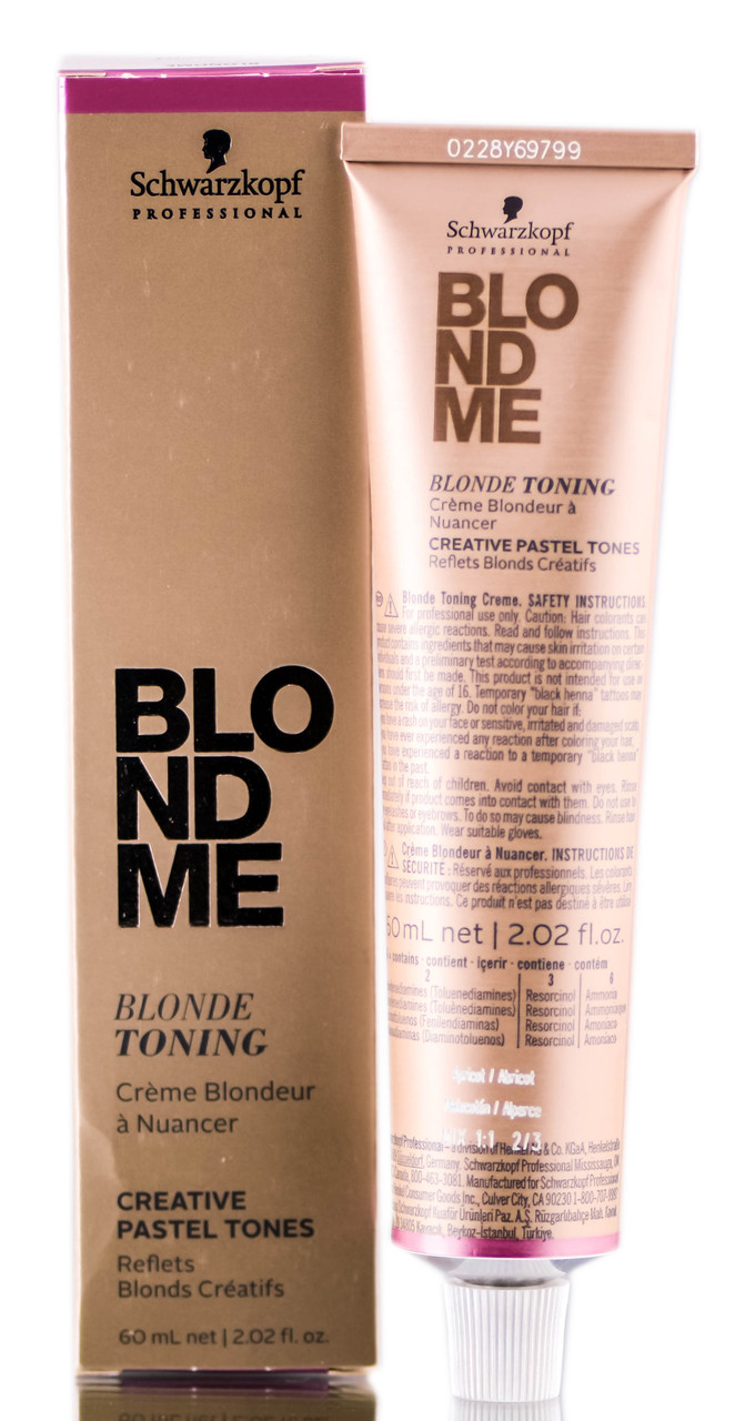 Schwarzkopf Professional Blond Me Blonde Toning ...