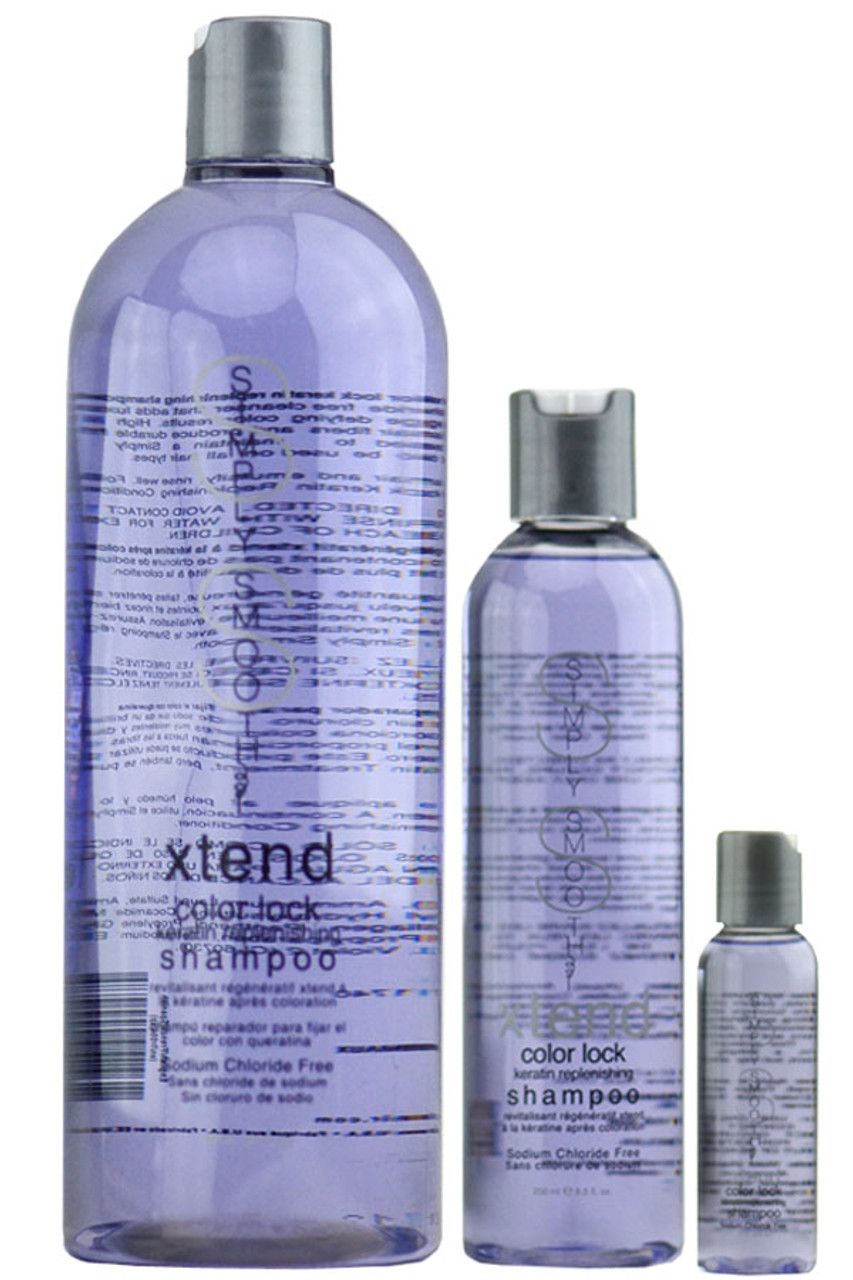 Simply Smooth Xtend Color Lock Keratin Replenishing Shampoo