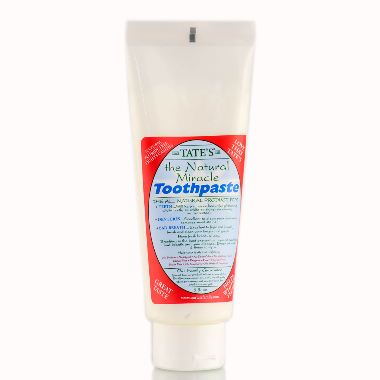 Tate S Natural Miracle Toothpaste Tate S Natural Miracle Toothpaste
