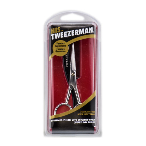 Tweezerman Professional His Tweezerman Moustache Scissors & Grooming ...