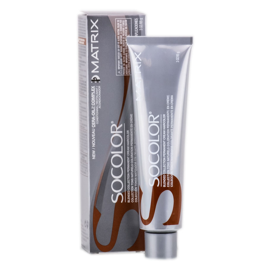 Matrix SoColor Permanent Blended Collection Cream Haircolor - Color : 6 W - Light Brown Warm