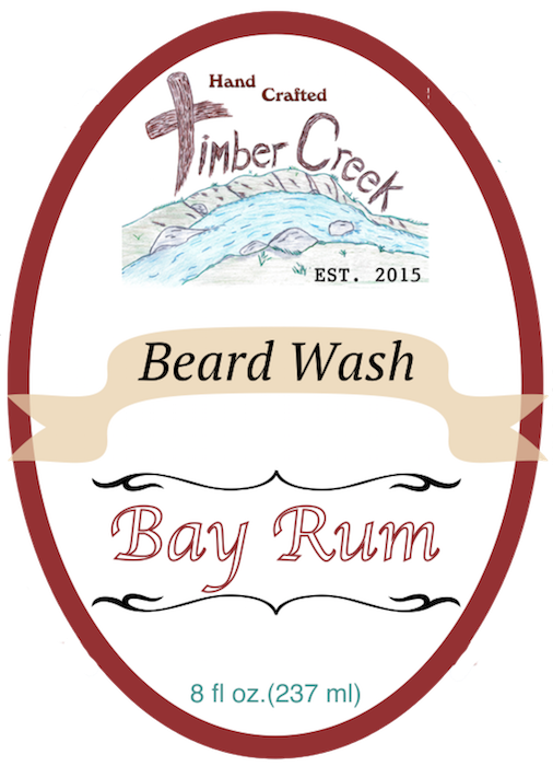 Bay Rum Beard Wash Shampoo and Conditioner