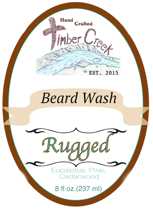 Rugged Beard Wash Shampoo and Conditioner