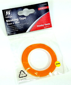 5Pcs/Pack Green Model Masking Tape 18mx 2mm/6mm/10mm/12mm/18mm for Modelling 