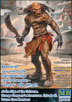 At the Edge of the Universe: Beastorian Champion Chuck Galaxy Gladiator 1/24 Masterbox