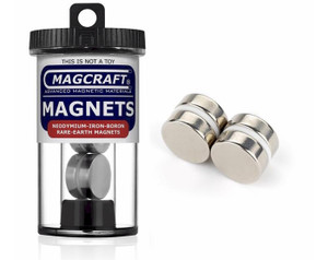 3/4"x1/4" Rare Earth Disc Magnets (4) Magcraft