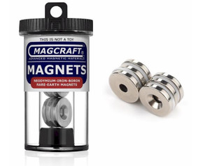 3/4"x1/5"x1/8" Rare Earth Ring Magnets (6) Magcraft