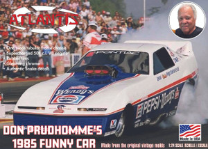 Don Prudhomme's 1985 Pepsi-Wendy's Pontiac Trans Am Funny Car 1/24 Atlantis