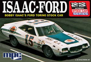 Bobby Isaac #15 1972 Ford Torino Stock Car 1/25 MPC Models
